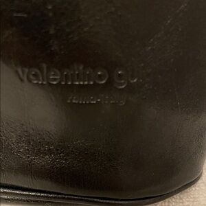 Valentino Guido Black Leather Bag